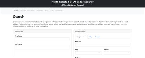 sex offender registry nd|North Dakota Attorney General .